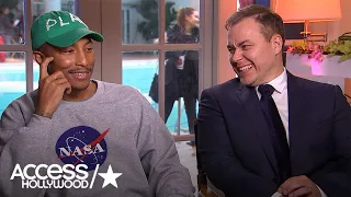 Pharrell Williams Talks Newborn Triplets, The Success Of 'Hidden Figures' | Access Hollywood