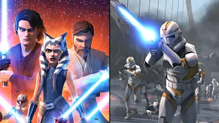 The Clones Were Animated To Be The Bad Guys - Star Wars Clone Wars #shorts