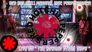 Red Hot Chili Peppers live on "The Howard Stern Show" . #musiclaboratory88