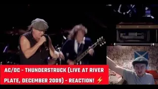 AC/DC - Thunderstruck (Live At River Plate, December 2009) - REACTION! - Holy SH-!!!!!