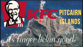 This tiny island has a KFC, for some reason...