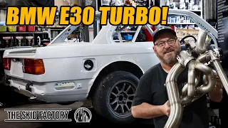 Fabricating a Turbo Manifold THE RIGHT WAY! - Bmw E30 Circuit Race car