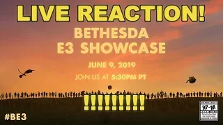 DOOM ETERNAL!? | BETHESDA SHOWCASE E3 2019 LIVE REACTION!