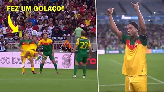 RONALDINHO FEZ UM GOLAÇO | Ronaldinho vs Time Esperança | 26/05/2024