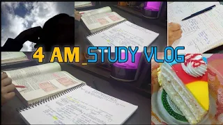 4 AM Study vlog | A day in my life | A day in the life of a student in India