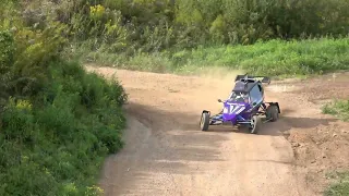 Raadi crosskart rallisprint 2023 - #141 Action & mistakes