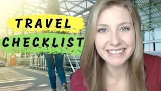 What to look up before International Travel |  Research Checklist 2024