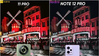 Realme 11 Pro vs Redmi Note 12 5G Pro Camera Comparison