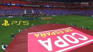 FIFA23 - PS5 - Final - BARCELONA vs ATLETICO DE MADRID - COPA DE ESPANA - Gameplay 4k 60fps