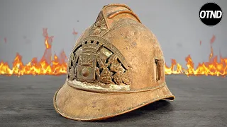 1895 Firefighter Helmet Restoration