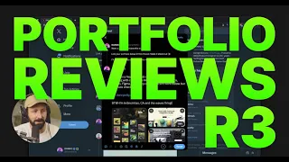 How to stand out when sharing your portfolio. Portfolio Reviews Round 3.