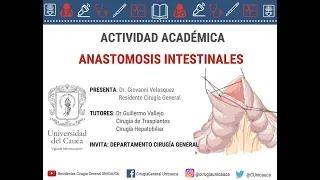 TALLER ANASTOMOSIS INTESTINALES