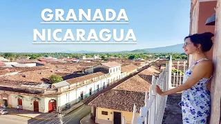 BACKPACKING NICARAGUA! ULTIMATE GRANADA TRAVEL GUIDE | FOOD TOUR | CULTURE, CATHEDRALS & TRADITIONS