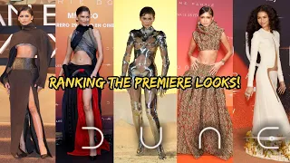 RANKING ALL OF ZENDAYA’S DUNE 2 PREMIERE LOOKS!