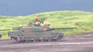 JGSDF - Fuji Combined Firepower Exercise 2016 : Armour Assets Live Firing [1080p]