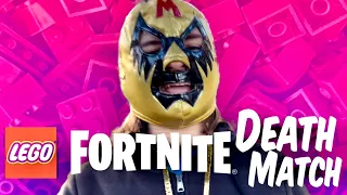 Lego Fortnite Death Match! MWE Wrestling 12-20-23 Little Mad lays down a Challenge!