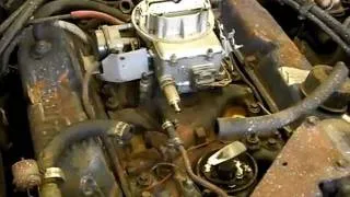 1969 Cougar 351 W Engine Before restoration