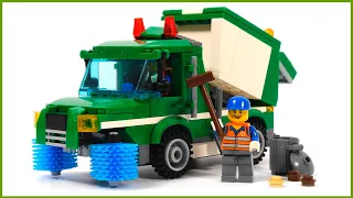 Garbage truck enlighten brick 1111 | City truck for Lego fans!