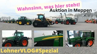 LohnerVLOG#SPEZIAL Auktion bei Ritchie Bros in Meppen I Fendt,Claas,John Deere,Case,Deutz,NewHolland