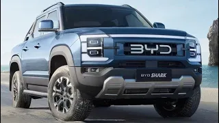 All New 2024 BYD Shark Pickup Truck | First Look | Electric & Hybrid | Details | Global Model