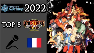 Frosty Faustings 2022 | Top 8 Street Fighter 3rd Strike (commenté en français)