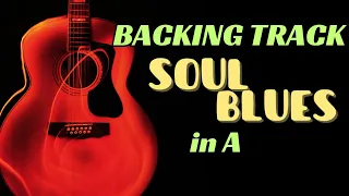 Soulful Blues BACKING TRACK in A - 80 bpm