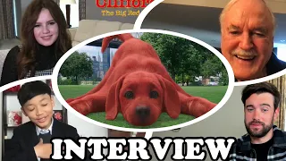 Clifford the Big Red Dog INTERVIEWS: Jack Whitehall, Darby Camp, Isaac Wong, and John Cleese