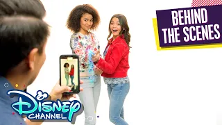 The UDM Cast Makes Wand IDs ⭐ | Behind the Scenes | Upside-Down Magic | Disney Channel