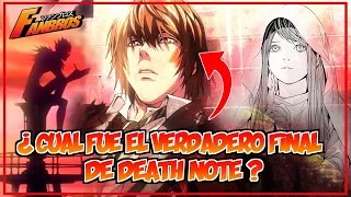 🔔EL VERDADERO FINAL DE DEATH NOTE SEGÚN EL MANGA! FAN BROS