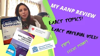 MY EXAM REVIEW | TOPICS I SAW | AANP