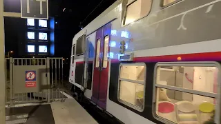 [RER C] Croisement de Z 20500 Carmillon/Omneo Premium en gare de Savigny-sur-Orge