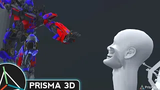 Transformers vs Skibidi toilet animation made on Mobile [PRISMA 3D]