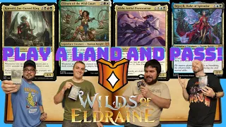 Wilds of Eldraine pre-con brawl EP: 19  Korvold v Ellivere v Alela v Tegwyll [EDH gameplay]