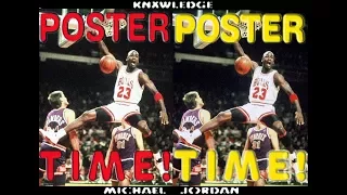 MICHAEL JORDAN "POSTER TIME!" (RARE DUNK HIGHLIGHTS)