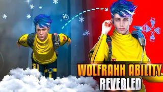 WOLFRAHH CHARACTER ABILITY IN FREE FIRE | WOLFRAHH ABILITY IN FREE FIRE | WOLFRAHH  ABILITY