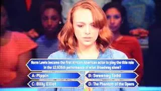 Jenn "Bunny" Themelis on Who Wants To Be A Millionaire 2015