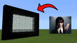 how to make a portal to Wednesday Adam dimensions in Minecraft