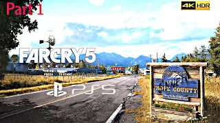 Far Cry 5 walkthrough Part 1 Gameplay PS5 4K HDR