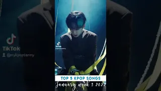 [Top 5] Kpop Songs Chart | January 2022 (Week 3)