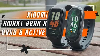 10  ОТЛИЧИЙ ЛУЧШИХ БРАСЛЕТОВ 🔥 УМНЫЙ БРАСЛЕТ XIAOMI SMART BAND 8 ПРОТИВ XIAOMI SMART BAND 8 ACTIVE