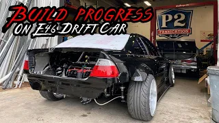 E46 PRO 2 DRIFT CAR BUILD PROGRESS x P2 FABRICATION PART 1