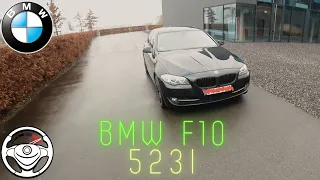 BMW F10 523i //// TOP SPEED 220 KM/H 4K POV TESTDRIVE ON GERMAN AUTOBAHN [NO SPEED LIMIT]