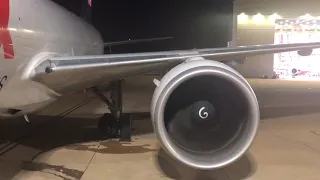 777 GE-90 startup