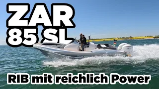 BOOTE TV - ZAR 85 SL: Ein RIB mit reichlich Power