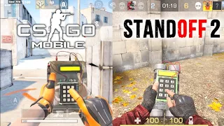 CSGO Mobile Unreal Engine 4 vs Standoff 2 Weapons Comparison