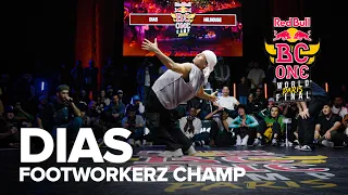 BBOY DIAS 🏆 at Footworkerz 2023