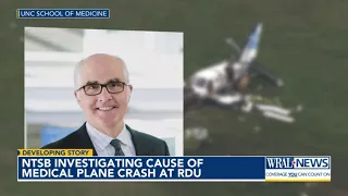 NTSB investigating cause of medical plane crash at RDU