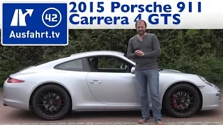 2015 Porsche 911 Carrera 4 GTS (991.1) - Kaufberatung, Test, Review