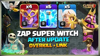 Th13 Super Witch Smash | Super Witch | Most Powerful Th13 Super Witch Attack Strategy Clash of Clans