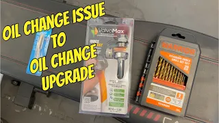 Upgrade Your Oil Change: Re-Tap & Install ValvoMax Quick Drain Plug - Easy DIY Guide!
